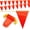 Orange+Yellow String, variant on Safety Warning [Enhanced Density] Pennant Banner Flag Sign – 105FT OSHA High Visibility,11 * 7 Inches Colored Triangle Signs for Construction Zones, Roadwork, and Hazard Areas(ORANGE,80PCS,105FT)