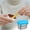 Blue, variant on 304 Stainless Steel Dipping Box with Lid - Airtight Sauce Container for Soy Sauce, Salad Dressing, Marinades - Small Condiment Cup for BBQ, Parties, Picnics, Dining Table, Kitchen, 1 Pack