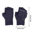 thumbnail image 4 of Heated Gloves Rechargeable Full and Half Hand Heated Touch Screen Gloves Heated Winter Hand Warmer with Button Electric Heating Gloves for Riding Ski Snowboarding Hiking Cycling Hunting, 4 of 5