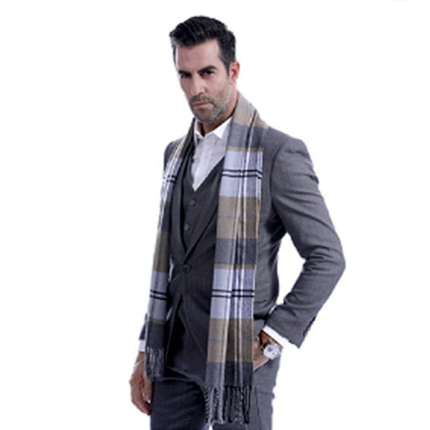 Plaid neck deals scarf