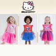 thumbnail image 3 of Vestido Hello Kitty para Niñas Pequeñas Rojo Talla 7‑8, 3 of 6