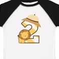 thumbnail image 4 of Inktastic 2nd Birthday Safari Lion 2 Year Old Boys or Girls Toddler T-Shirt, 4 of 5
