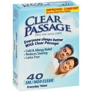Aso Clear Passage Nasal Strips, 16 ea
