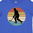 thumbnail image 4 of Inktastic Hockey Player Retro Sunset Boys or Girls Baby T-Shirt, 4 of 5