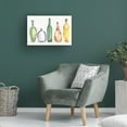 thumbnail image 4 of Canvas Wall Art - Jean Plout 'Glass Liquor Bottles A' Wall Art for Living Room, Bedroom, or Office Décor by Trademark Fine Art - 47 x 30 Inches, 4 of 4