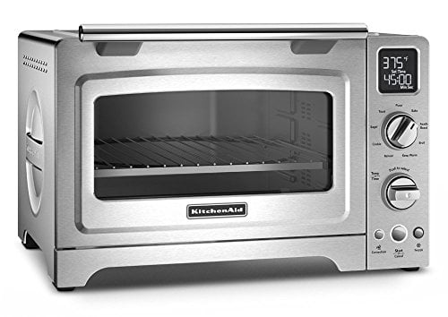 Stainless Steel KitchenAid 12 inches Convection Bake Digital Countertop Oven Renewed 