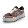 thumbnail image 4 of Zapatos planos con plataforma para mujer, de ante de vaca, informales, de alta calidad, con cordones, para primavera 2022, 4 of 4