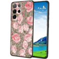 thumbnail image 1 of Compatible with Samsung Galaxy S23 Ultra Phone Case, Roses-318 Case Silicone Protective for Teen Girl Boy Case for Samsung Galaxy S23 Ultra, 1 of 1