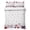 Red, variant on Queen Quilt Set 90''x96'', Red Pink Stripe Lightweight Summer Bedspread Coverlet Set with 2 Pillow Shams, Geometric White Vertical Striped Breathable All Season Quilt Bedding for Bedroom/Guest Room