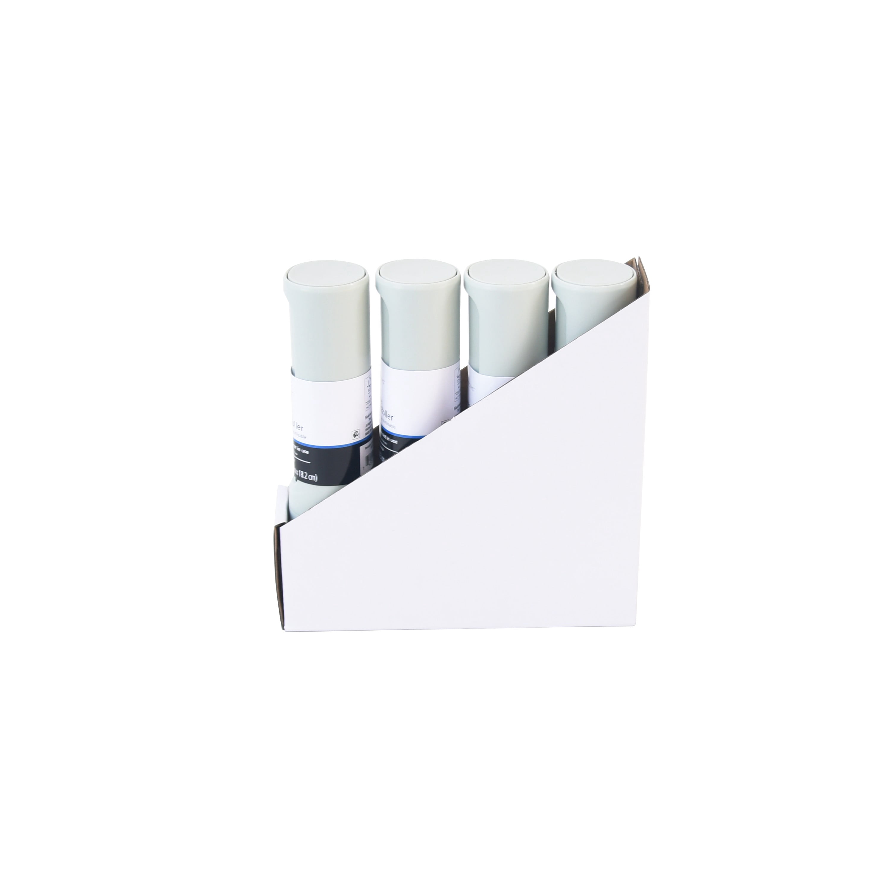 (4 pack) Mainstays Compact Travel Lint Roller with Eco-Friendly Design