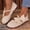 Beige, variant on YOUYEDIAN Mary Jane Shoes Women Fashion Bowtie Deco One Strap Versatile Round Toe Flats Casual Low Heel Comfortable Slip On Dress Shoes