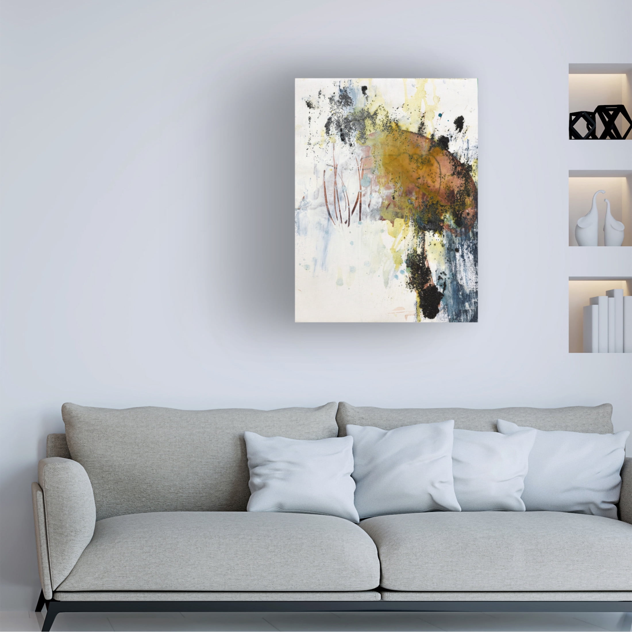 Canvas Wall Art - Deb Chaney 'The Black Tusk' Wall Art for Living Room, Bedroom, or Office Décor by Trademark Fine Art - 24 x 32 Inches