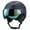Dark Blue, variant on Ski Helmet With Integrated Visor Goggles - Adult Snowboard ABS Shell Protective Headgear - Outdoor Sport for Winter Skiing