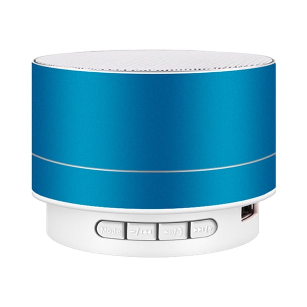 leyfeng Mini altavoz BT con luces de 7 colores, altavoz inalámbrico pequeño, altavoz recargable USB portátil para viajes