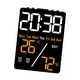 thumbnail image 4 of Reloj despertador digital Strade Fareast Limited Naranja Digital Negro 2 configuraciones de despertador, 4 of 8
