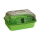 thumbnail image 2 of Estuche de transporte para hámster, jaula con ventilación para animales pequeños, caja de transporte para hámster con azúcar Verde, 2 of 9