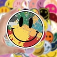thumbnail image 3 of Sticker 50 PCS Smiley Emoji Stickers Waterproof Vinyl Decals Happy Smile and Encourage Stickers Bomb Sticker For Scrapbooking PC Laptop Skateboard Diary Phone Book Cover, 3 of 5