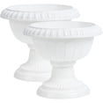 thumbnail image 1 of 2 Pcs Pot de Fleurs Romain Style Vintage Jardinière Classique Traditionnelle Romaine, 1 of 8