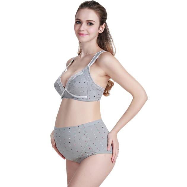 Tejiojio Maternity/Labor/Nursing Clothing Clearance Pregnant Women Bra  Underwear Maternity Breastfeeding Nursing Bras 