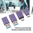 thumbnail image 4 of Bloqueador De Datos USB A Macho A USB C Femenino Defensor Rechaza Piratería Para Cualquier Teléfono Móvil USB Carga Rápida, 4 of 7