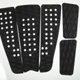 thumbnail image 3 of Toystoory Almohadilla de surf de 5 uds., tabla de surf EVA, agarre de cubierta de tracción, antideslizante, hueco, resistente a la corrosión, Deportes acuáticos Negro, 3 of 6