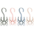 thumbnail image 2 of 4 ganchos giratorios de cuatro garras (beige) Ormromra HMHZ637-1, 2 of 2