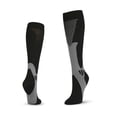 thumbnail image 5 of 3 pares de calcetines de compresión deportivos médicos para hombres y mujeres, calcetines de compresión para enfermera para viajes con edema, 5 of 5