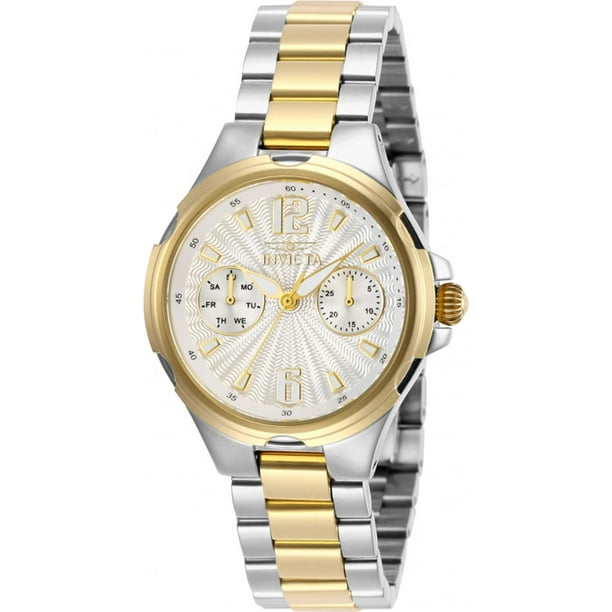 Invicta - Invicta Women's Angel Quartz Chronograph Two Tone Stainless ...