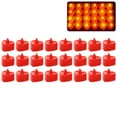 thumbnail image 4 of TQEHS 24 velas LED con forma de corazón que funcionan con pilas, velas de té LED sin llama, velas eléctricas para bodas, cumpleaños, bodas, San Valentín, Z6W9, 4 of 6