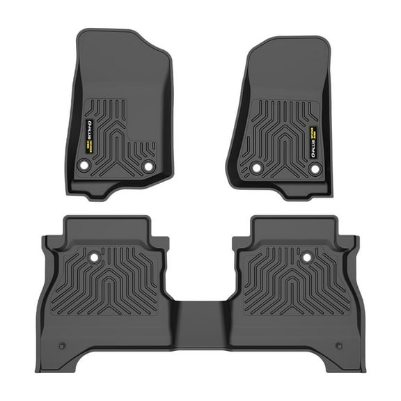 All Weather TPE Floor Mats Protection Liners Fit For 2020-2024 Jeep Gladiator