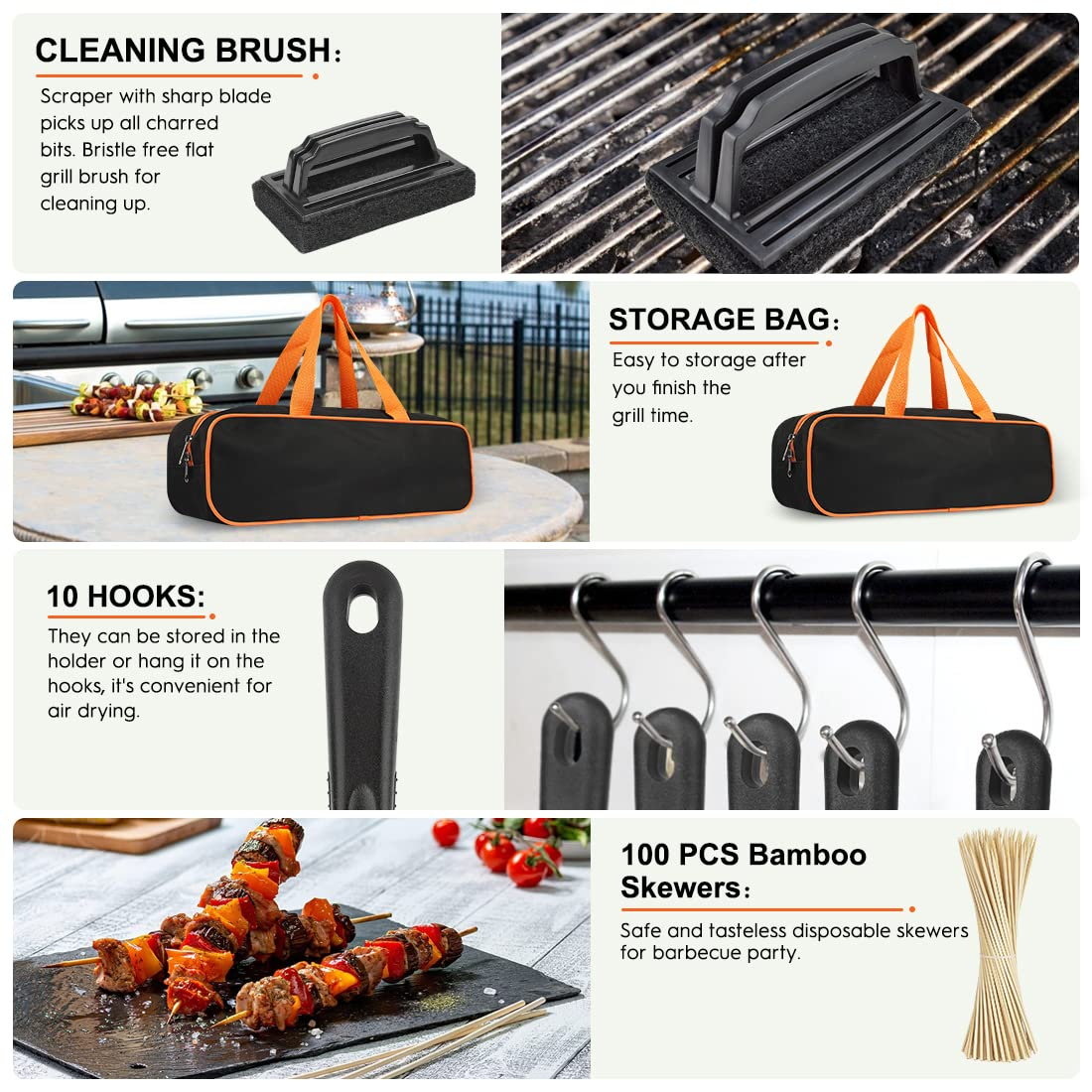 Mibote 140-Piece Griddle Accessories Kit photo 2