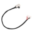 thumbnail image 2 of Cable de alimentación CC de repuesto, toma de corriente CC de Metal para Dell para Inspiron 15 3551 3552 3548 3558 450.030060001, 2 of 8
