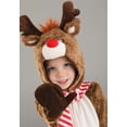 thumbnail image 5 of Toddler Plush Reindeer Costume, 5 of 8