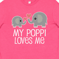 thumbnail image 4 of Inktastic My Poppi Grandpa Loves Me Youth T-Shirt, 4 of 5