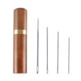 thumbnail image 1 of Agujas de Costura Zulema 4 Piezas Con Estuche de Madera, 1 of 8