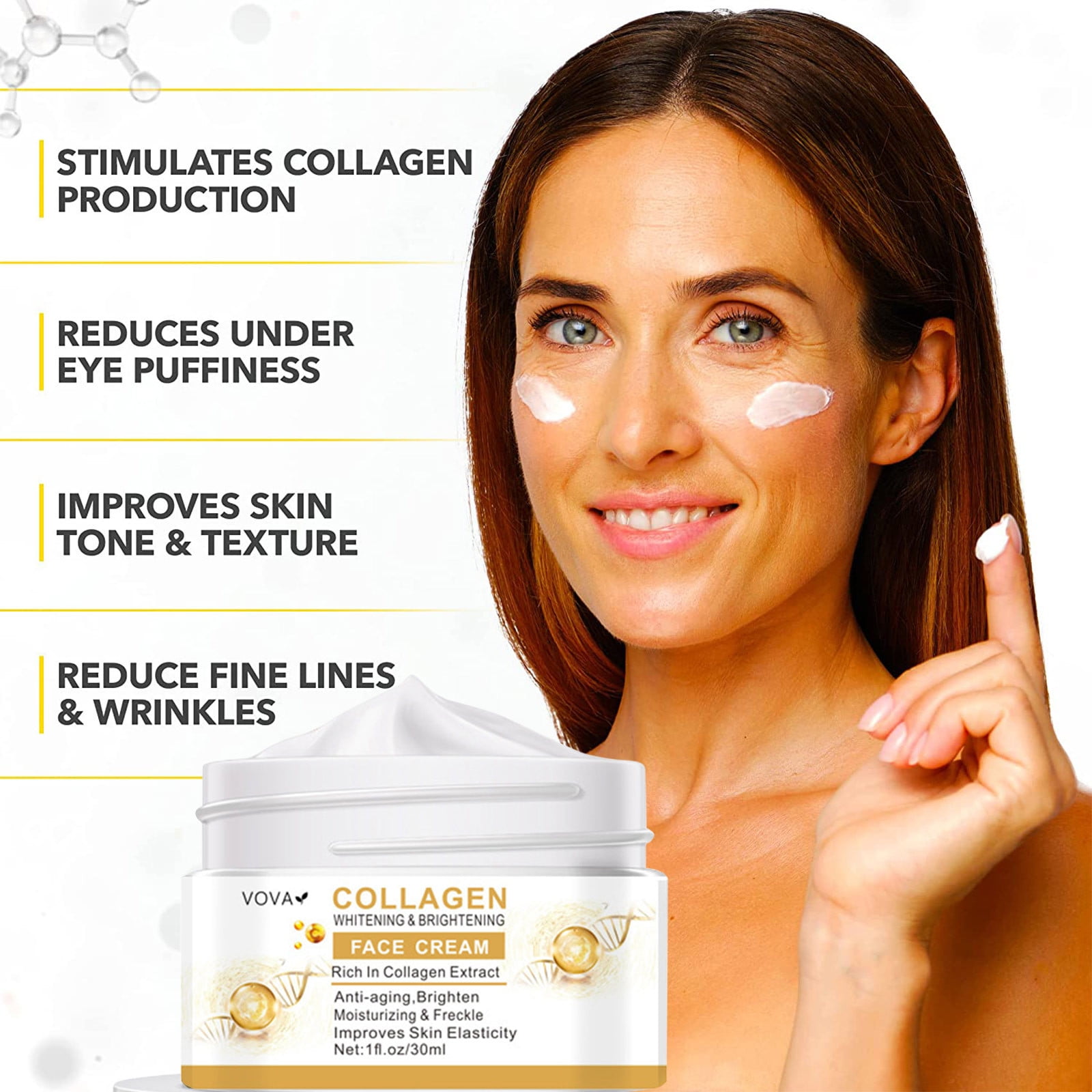 Kokovifyves Women Face Cream Collagen Facial Cream AntiAgaing