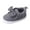 Grey, variant on Sneakers for Girls Sizes 0-6 Months Single Bowknot First Walkers Soft Bottom Breathable Princess Grey Baby Shoes