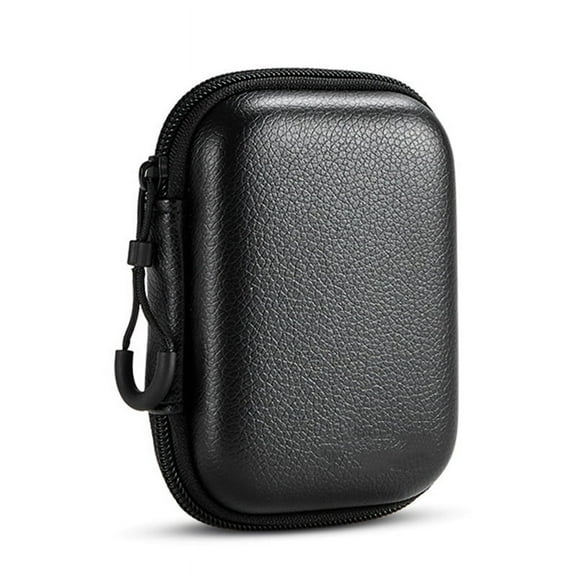 Pebbled Portable Mini Hard Shell Digital Gadgets Storage Bag Earphone Charger Case Plug Data Cable U Disk Organizer A