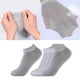 thumbnail image 3 of pieza Calcetines de Malla de para El Tobillo, Cómodos, Todos Los Días, Calcetines Invisibles, Tamaño Libre - Gris 5 pares Yinane Calcetines de algodón desechables, 3 of 8
