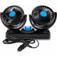 thumbnail image 1 of 12V Car Fan Dual Rotating Heads Silent 360-Degree Rotatable 2-Speed Adjustable Double Car Fan with Cigarette Lighter, 1 of 4