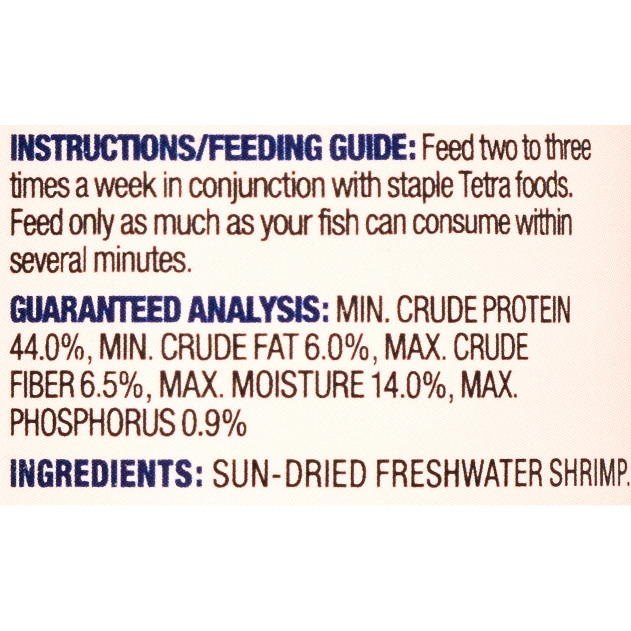 Tetra BabyShrimp Natural Shrimp Fish Treats, 2-Pack photo 6