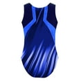 thumbnail image 2 of TiaoBug Kids Boys Color Block Gymnastics Leotard Tank Top Sleeveless Sport Jumpsuit Singlet Wrestling Bodysuit Blue 10, 2 of 5