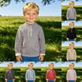 thumbnail image 5 of Toddler Boys Sweatshirt Cotton Lightweight Kids Winter Warm Sweater Crewneck Pullover Tops for 6-12 Months 12-24 Months 2T 3T 4T 5T 6T 7T 8T 9T Children 10-13Years, 5 of 8