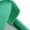 Green, variant on Blue Girls No Tie Dance Practice Shoes With Soft Soles And Elastic Straps For Young Dancers