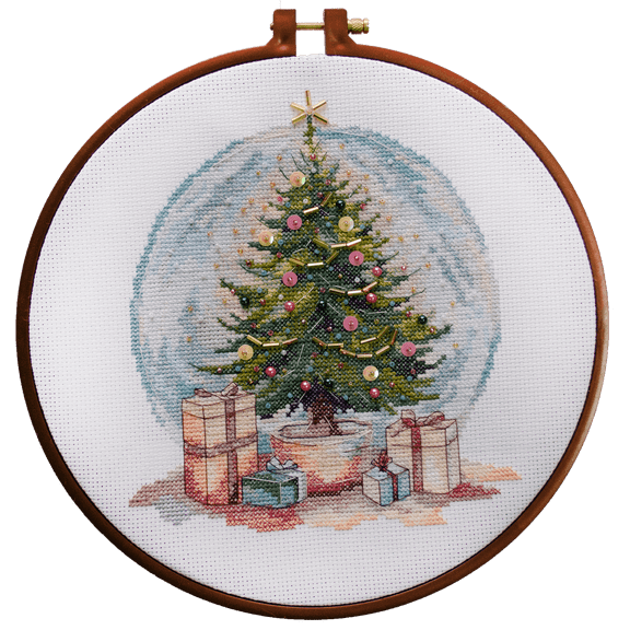 Counted Cross-stitch kit - Moment Before Christmas AH-255