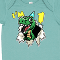 thumbnail image 4 of Inktastic I'm One Dinosaur Boys or Girls Baby Bodysuit, 4 of 5