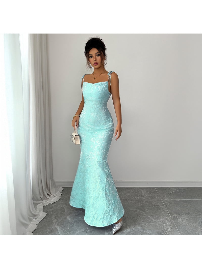boho gala dress Puff Short Sleeve Sequined Evening Formal Gown – Rosymae Color:White / Navy Style-Color-Dim:AP1D106567_CE980_M Strapless Waistline Prom Dress Dama Dresses