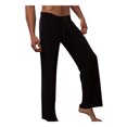 thumbnail image 2 of Joernso Casual Men Solid Color Drawstring Homewear Yoga Pants Loose Pajama Trousers, 2 of 6