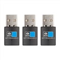 thumbnail image 1 of 3X Adaptador USB Wifi Compatible para Bluetooth V4.2 Tarjeta de Red Inalámbrica Wifi Antena Transmisor PC Lan Receptor de Internet, 1 of 6