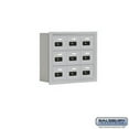 thumbnail image 1 of Salsbury 19035-09ARC 5 in. Cell Phone Storage Locker - 3 Door High Unit - 9 A Doors - Aluminum - Recessed Mounted - Resettable Combination Locks, 1 of 1